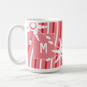 Caneca de Café Floco de Neve de Natal Arco-Íris de
