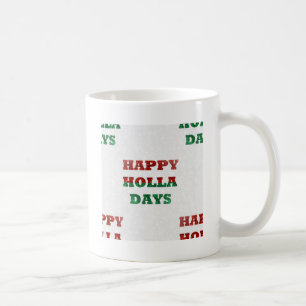 Caneca De Café floco de neve feliz feriado