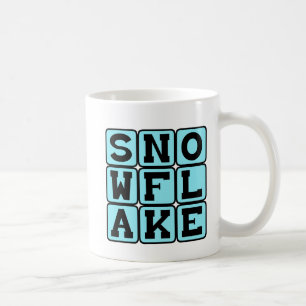 Caneca De Café Floco de neve, Floco de Neve Único
