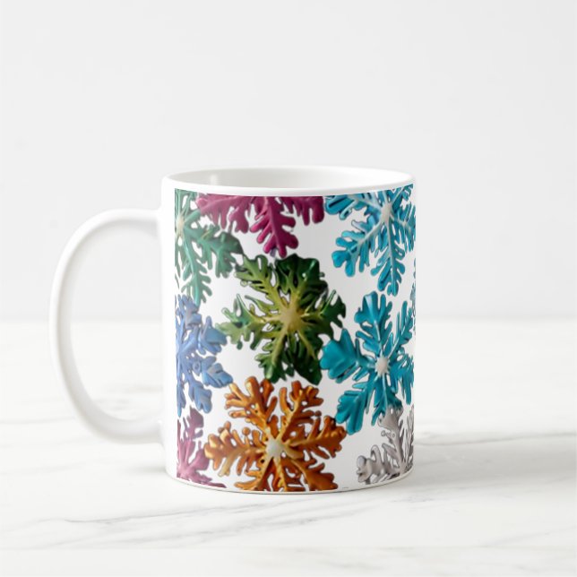 Caneca De Café FLocos de neve (Esquerda)