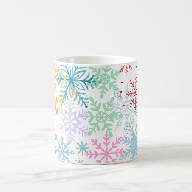 Caneca De Café Flocos de neve (Centro)