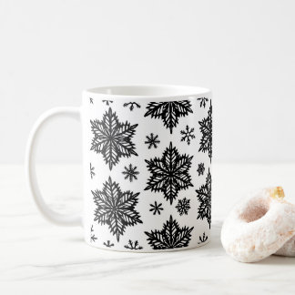 Caneca De Café flocos de neve
