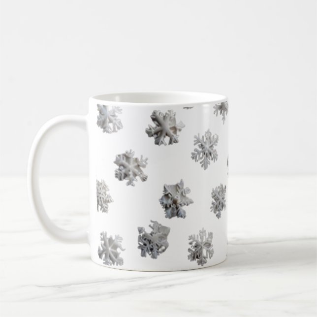 Caneca De Café FLocos de neve (Esquerda)