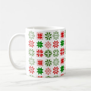 Caneca De Café Flocos de neve escandinavos
