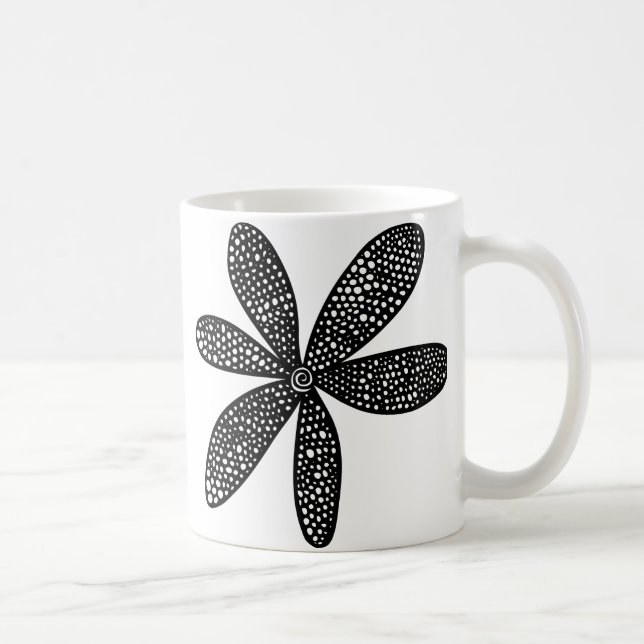 Caneca De Café Flor bonito (Direita)