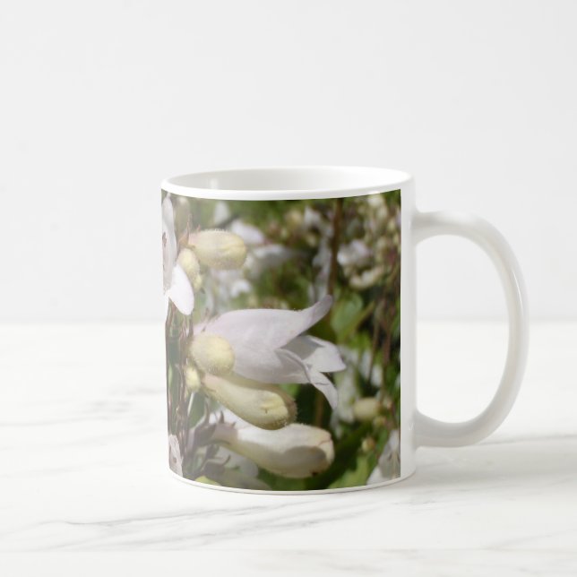 Caneca De Café Flor Branca (Direita)