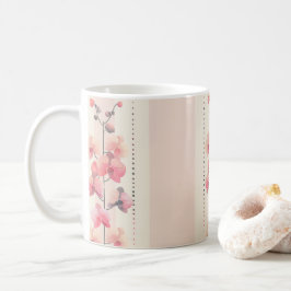 Caneca De Café Flor Clássico Mug