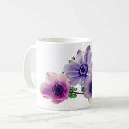 Caneca De Café Flor da anêmona