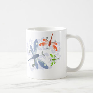 Caneca De Café flor da libélula