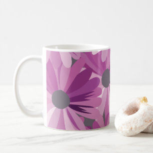 Caneca De Café Flor da Margarida Floral