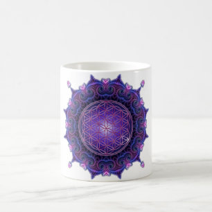Caneca De Café FLOR DA VIDA / Blume des Lebens - Mandala I