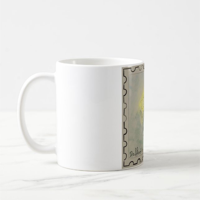 Caneca De Café flor de berço (Esquerda)