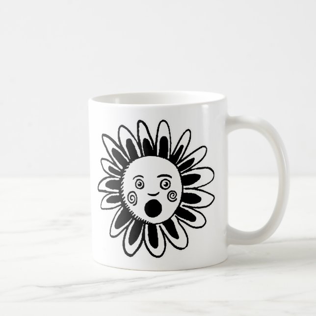 Caneca De Café Flor de Canto (Direita)