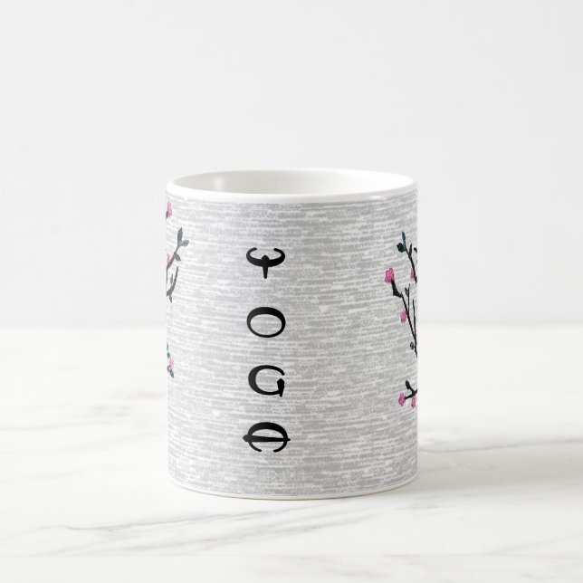 Caneca De Café Flor de Cereja - Mugs de Yoga (Centro)