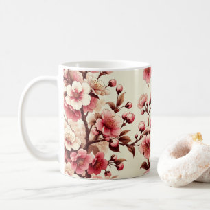 Caneca De Café Flor de Cerejeira
