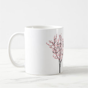 Caneca De Café flor de cerejeira