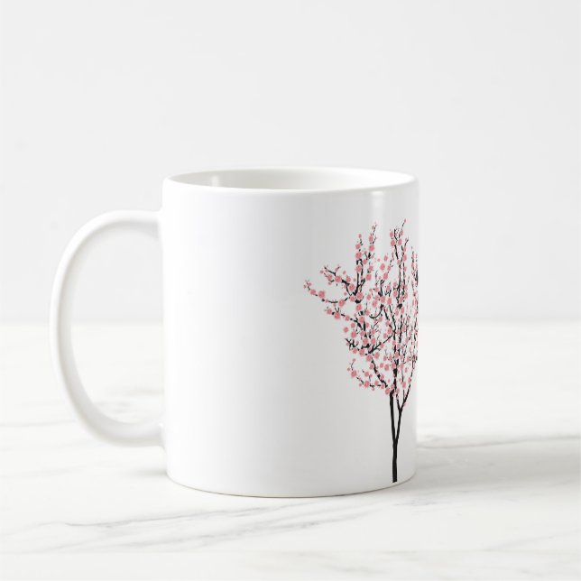 Caneca De Café flor de cerejeira  (Esquerda)