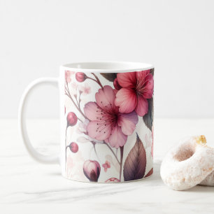 Caneca De Café Flor de Cerejeira
