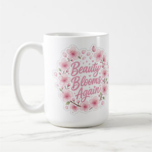 Caneca De Café Flor de Cerejeira: A Beleza Floresce Novamente