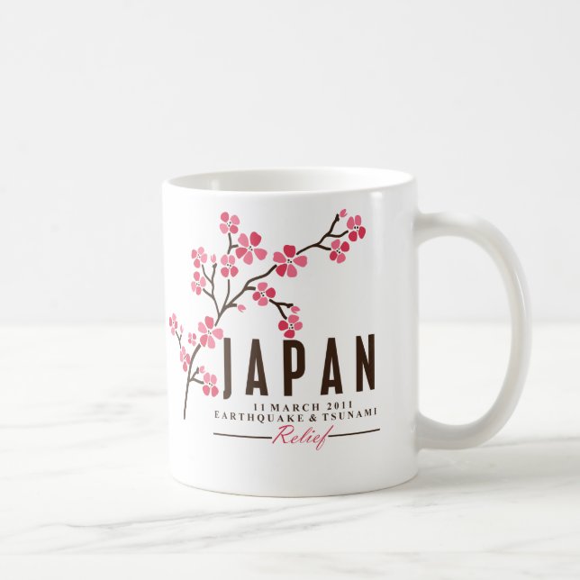 CANECA DE CAFÉ FLOR DE CEREJEIRA - JAPÃO (Direita)