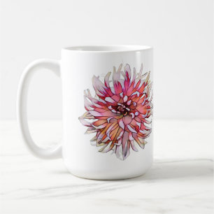 CANECA DE CAFÉ FLOR DE DÁLIA