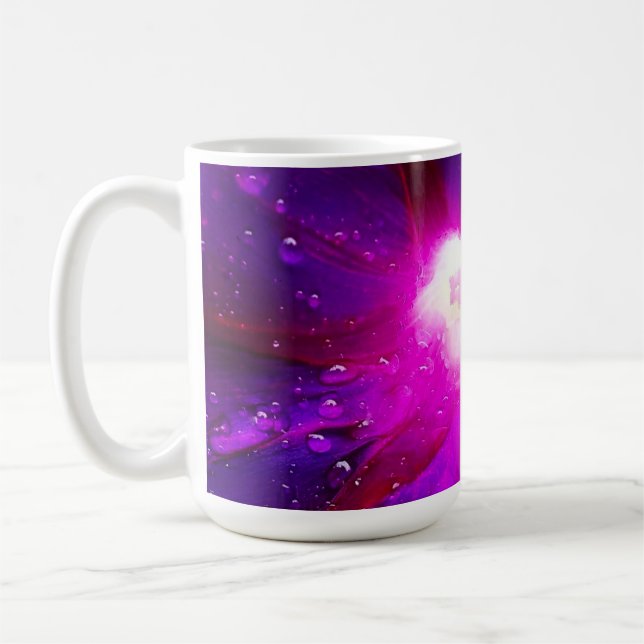 Caneca De Café Flor de Glória da Manhã  (Esquerda)