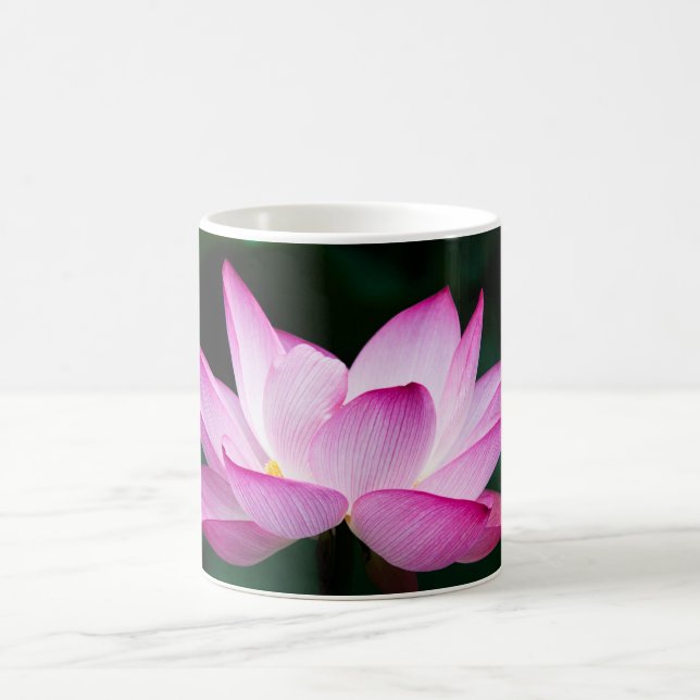 Caneca De Café Flor de Lotus Rosa (Centro)