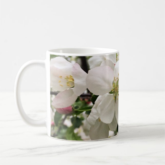 Caneca De Café Flor de maçã (Esquerda)