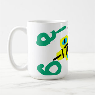 Caneca De Café Flor de mel de abelha