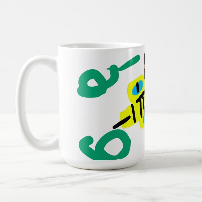 Caneca De Café Flor de mel de abelha (Esquerda)