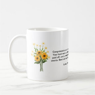 Caneca De Café Flor de Mug de Graduação com Foto