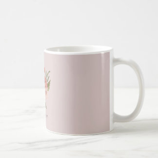 Caneca De Café Flor de pinky