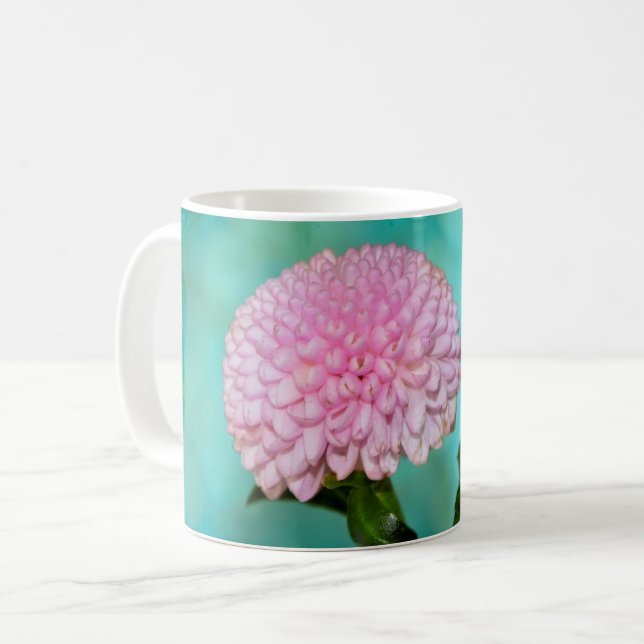Caneca De Café Flor de Rosa (Frente Esquerda)