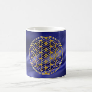 Caneca De Café Flor do ouro da vida , pequena