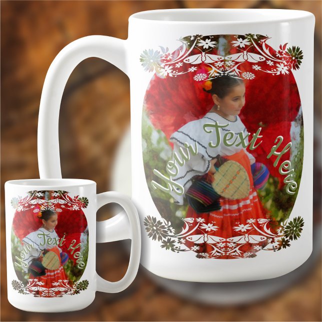 Caneca De Café Flor Fiesta 2555 (Criador carregado)