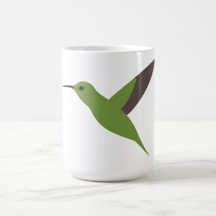 Caneca De Café Flor Hummingbird Mug