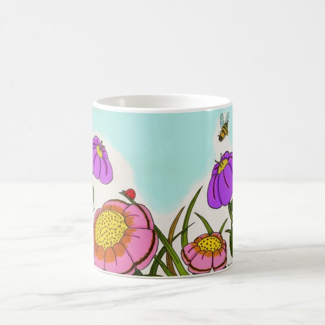 Caneca De Café Flor Meadow Mug (Centro)