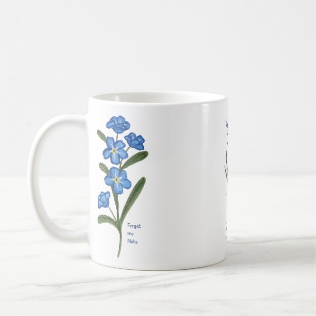 Caneca De Café Flor Mug (Esquerda)
