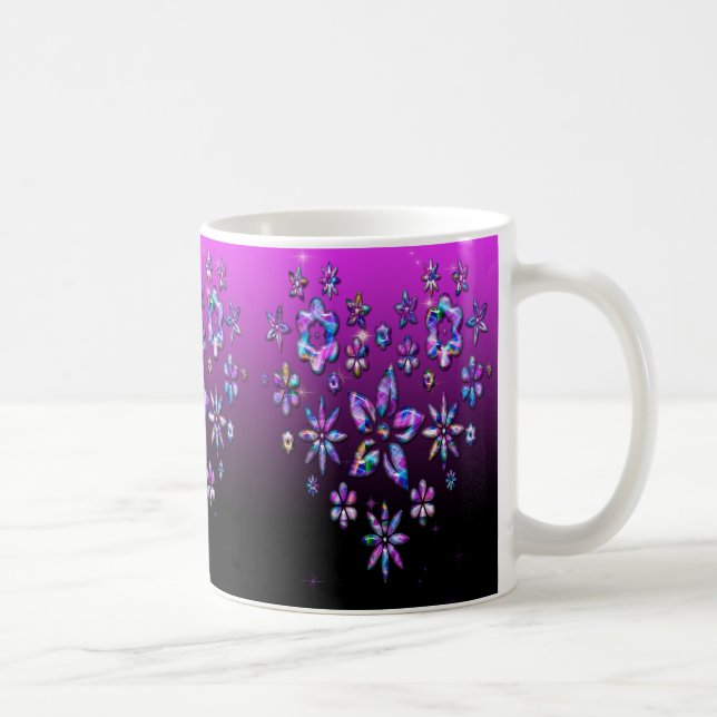 Caneca De Café Flor Mug (Direita)