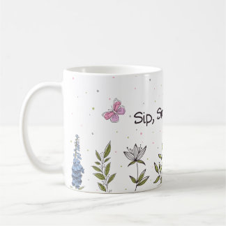 Caneca De Café Flor Mug