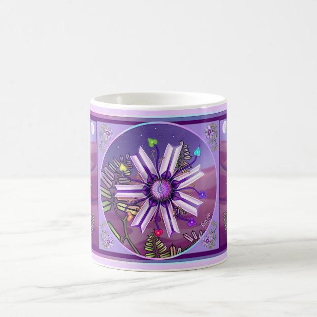 Caneca De Café Flor no deserto (Centro)