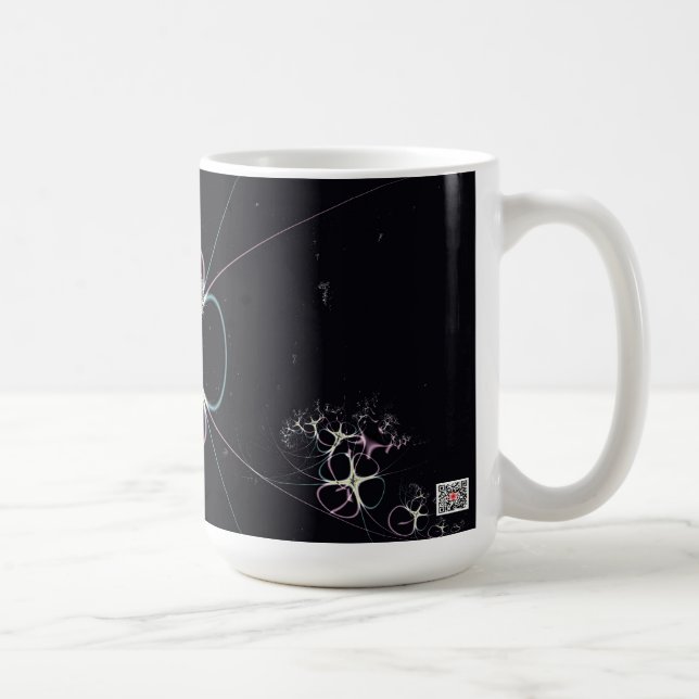 Caneca De Café Flor no Espaço (Direita)