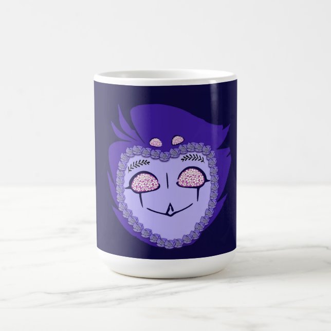 Caneca De Café Flor Power Stolas Goetia (Centro)