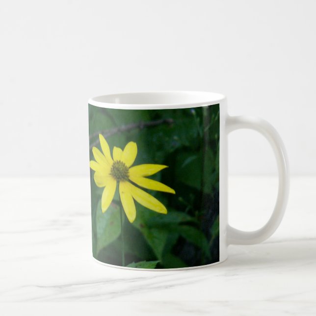 Caneca De Café Flor que está apenas (Direita)