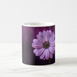 Caneca De Café Flor Roxo no Bloom