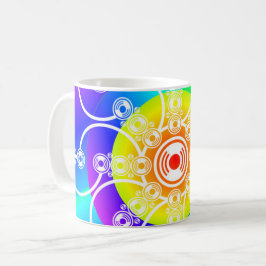 Caneca De Café Flor Sunshine