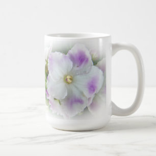 Caneca De Café Flor violeta africano