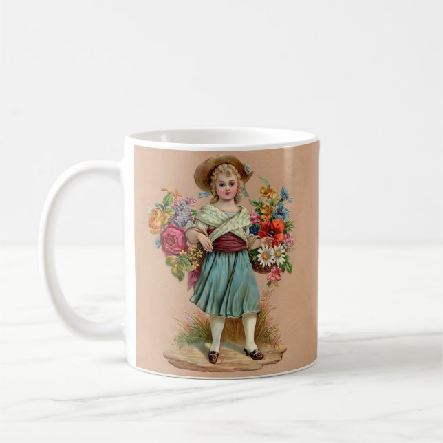 Caneca De Café Flor vitoriana (Esquerda)
