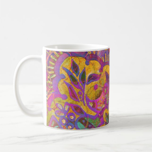 Caneca De Café Flora indígenas (Esquerda)