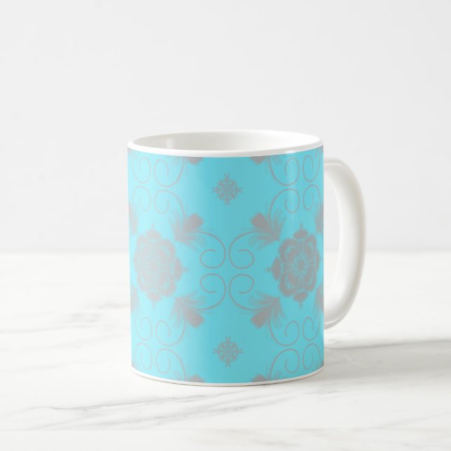 Caneca De Café Flora Royale Ceramic Mug (Frente Esquerda)